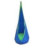 Pellor Hanging Seat Hammock Swing New Complete Set Kids Therapeutic, Dark Blue