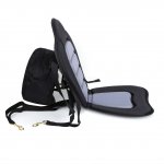 PELLOR Deluxe Adjustable Padded Rafting Canoeing Kayak Backrest Seat with Detachable Back Bag