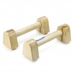 PELLOR Wooden I-shaped Non-slip Mini Push-ups Brackets Indoor And Outdoor Arm Muscle Training Fitness Equipment