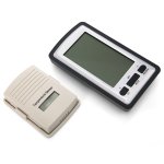 Pellor Wireless LCD Weather Station Temperature Sensor 100M Clock IN/OUTDOOR