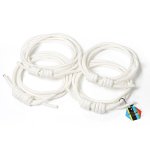 Pellor Sport Fitness Yoga Wall Ropes Equipment Tool Gym White