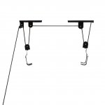 PELLOR Indoor Anti-fall Bicycle Top Suspending Pulley Parking Stander Rack Bike Lift Up and Away Hoist System Display Shelf