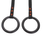 Pellor Skid Proof Gymnastic Rings Gym Workout Exercise with Nylon Adjustable Straps