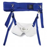 PELLOR Boat Fishing Rod Bar Holder Adjustable Fishing Fighting Belt Set