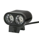 Pellor Led Bicycle light Outdoor Headlamp 2x CREE XM-L2 4000 Lm Chargeable