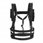 PELLOR Tactical PLCE Lightweight Hunting Webbing Molle Chest Rig Strap Harness Vest Tactics Bellyband Belt Support