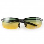 Pellor Men's Driving Sunglasses Night Vision Glasses Running Cycling UV400 Polarized Goggles