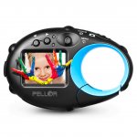 PELLOR Kids 1.5 Inch Screen Camera Children's HD Mini Digital Video Recorder （Black+Blue）