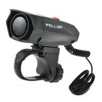 Pellor Cycling Horns Electronic Bike Bicycle Handlebar Ring Bell Horn Strong Ultra-Loud Air Alarm Bell Sound Black dB110 Cycle Horn With Remote Trigger