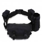 New Black Utility Tool Pouch Multi-Purpose Detachable Tactical Fanny Pack Smart Pocket Sling Travel Waist Pack
