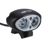 Pellor Mini Bicycle Light 3600Lumens 2xCREE XML-L2 LED Bike Light With 9600mAh Power Bank Charger External Battery Pack Backup Charger Micro USB Cell Phone Portable Battery