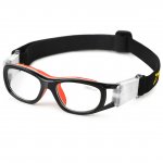 Pellor Goggles Sports Glasses Adjustable Elastic Wrap Eyewear For Soccer Basketball Tennis Lover (Orange(5-15 Child))