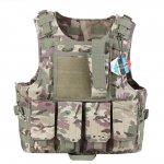 PELLOR Hunting Tactical Molle ﻿Tactical Assault Plate Carrier Vest With Customizable Modular Pouches