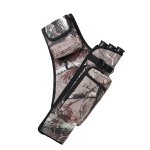 Pellor Outdoor Forest Hunting Training Adjustable Shoulder Strap 3-Tube Archery Quiver