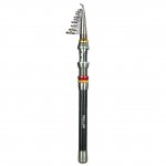 PELLOR 3.6M Portable Carbon Fiber Telescope Fishing Rod Travel Spinning Fishing Pole