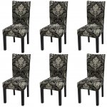 YISUN Scenery Series Stretch Removable Washable Chair Protector Cover Seat Slipcover Hotel,Dining Room,Ceremony,Banquet Wedding Party, 6 S22