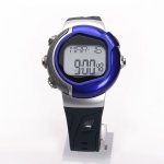 Pellor Calorie Heart Rate Pulse Sport Watch Wristwatch, Blue