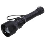Pellor 1800 Lumens Super Bright Adjustable Zoom Hand Flashlight With Charger And Battery