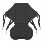 PELLOR Adjustable Rafting Canoeing Kayak Backrest Seat With Detachable Back Bag