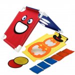 Pellor Cornhole Game Set with Bean Bags and Portable Case Fun Outdoor Throwing Games for Kids and Adults