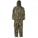 PELLOR 3D Camouflage Hooded Clothing Ghillie Suit Camouflage Camo Jacket Suit for Outdoor Hunting Bird Watching (Camouflage)