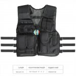 PELLOR Nylon Tactical Vest Outdoor CS Field Army Fan Breathable Mesh Tactics Waistcoat Combat Training Protective Vest