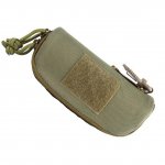 PELLOR 1000D Nylon Hard Glasses Case Tactical Molle Accessory Pouch Sunglasses Box Holder