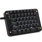 Koolertron Gateron Red Switches Programmable Gaming Keypad, Mechanical Gaming Keyboard with 43 Programmable Keys, Single-Handed Keypad Macro Setting (Gateron Red Switche)