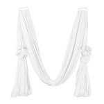 Pellor Deluxe Flying Yoga Hammock For Aerial Yoga Hammock, White