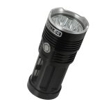 Pellor Super Bright Outdoor Activities Flashlight 8000Lm 7x CREE XM-L T6 LED Black