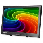 Koolertron 13.3 inch FHD IPS Monitor Ultrathin Display HDMI 1920x1080 16:9 Monitor with Loudspeakers for Raspberry Pi 3/PS3/PS4/Will U/Xbox 360/One/Mac mini/PC/Camera/DVD/Home Office/CCTV Surveillance