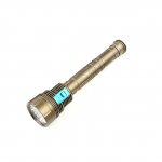 PELLOR 150m Professional Diving Magnetic Controlled 7 LED Ultra Bright Flashlight Flashing Light