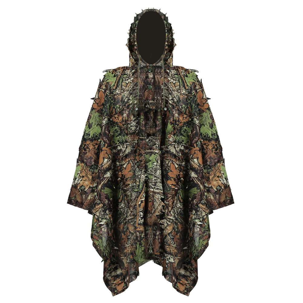 Pellor Kids Ghillie Suits, 3D Leafy Ghille Suit for Youth Boys, Kid ...