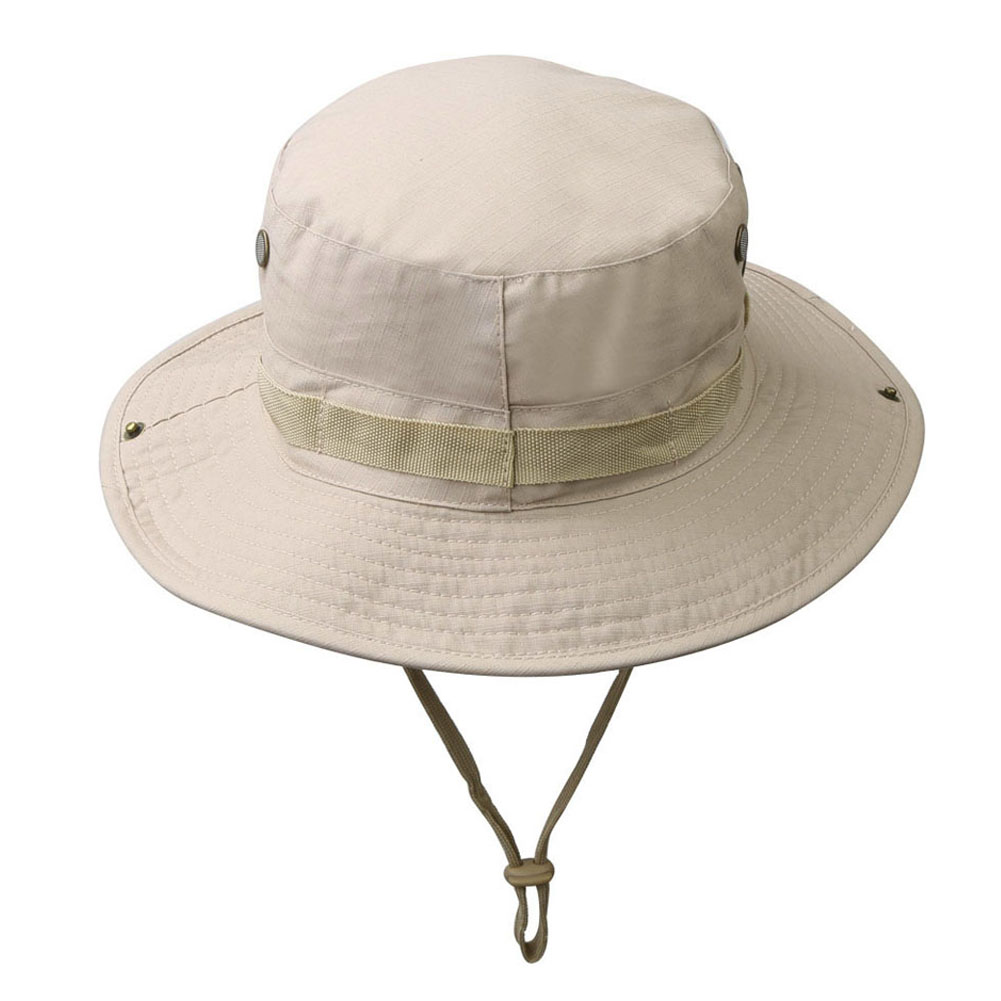 PELLOR Boonie Bucket Hat Military Fishing Camping Hunting Wide Brim ...
