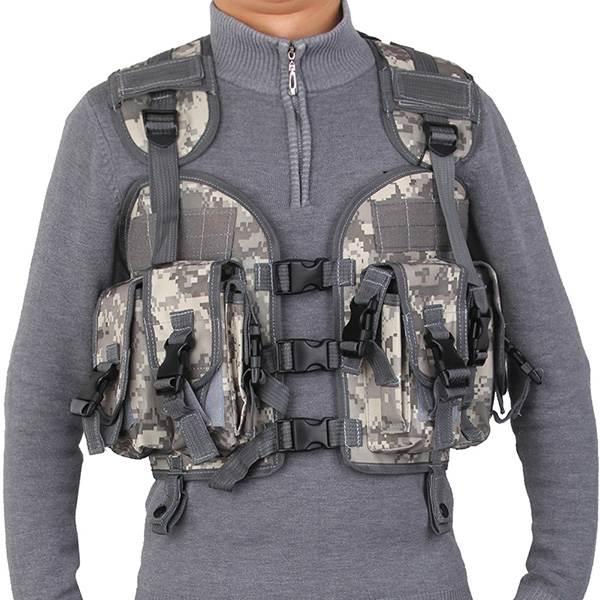 Pellor US Navy Seal Modular Load Swat Assault Tactical Vest, ACU Color ...